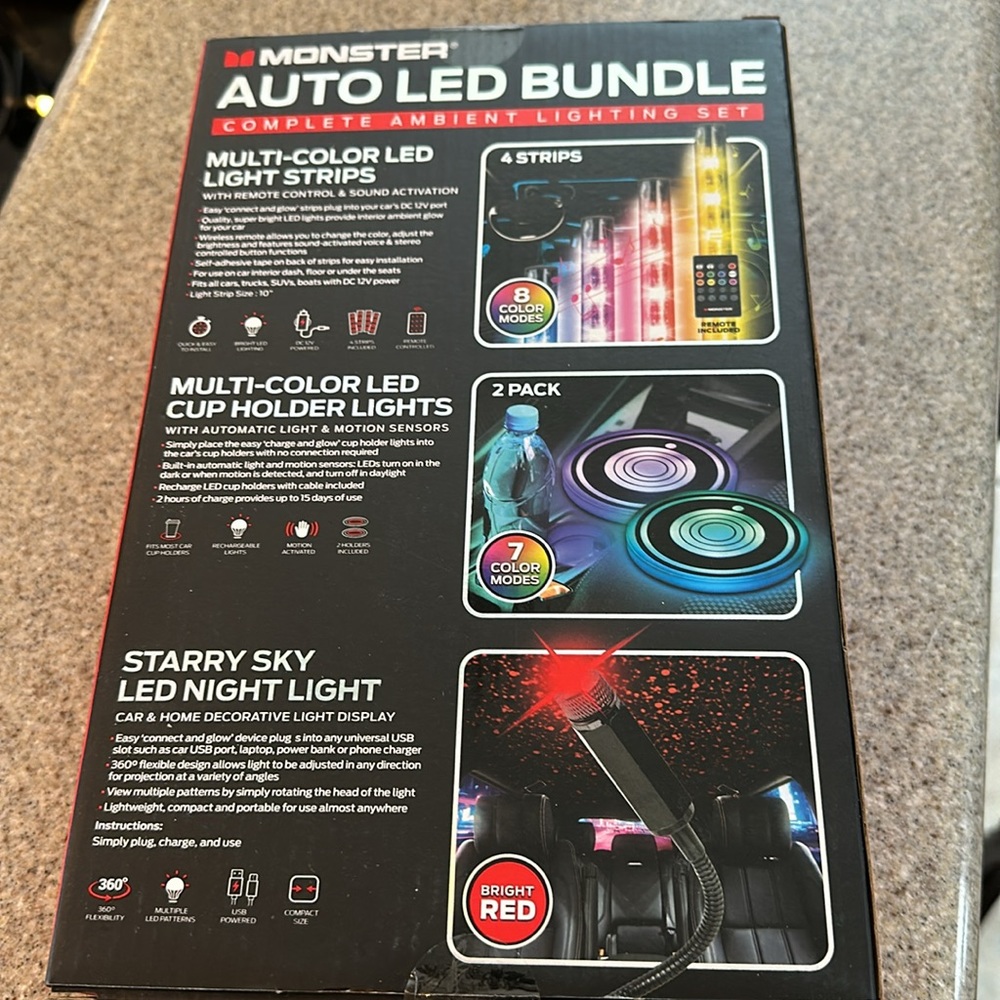 Monster Auto led bundle - Picture 2 of 5